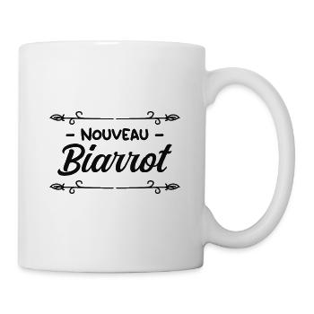 Nouveau Biarrot. - Mug blanc - blanc - Droite