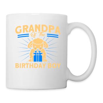 Schafzucht Landwirt Nutztier Schafe Geschenk - Tasse - Weiß - Rechts