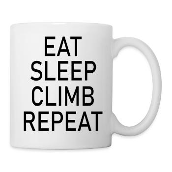 climbing - Tasse - Weiß - Rechts