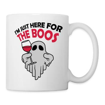 Here for the boos - Mug - white - Right