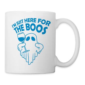 Here for the boos - Mug - white - Right