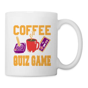 What I Need Is Coffee And My Quiz Game Cool - Mug - white - Right