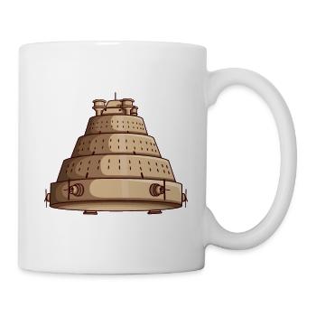 Ancient Astronaut Theorie Vimana Tempel - Tasse - Weiß - Rechts