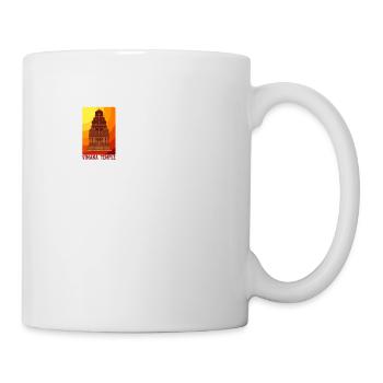 Ancient Astronaut Theorie Vimana Tempel - Tasse - Weiß - Rechts
