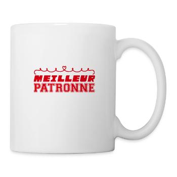MEILLEUR PATRONNE DU MONDE - Mug blanc - blanc - Droite