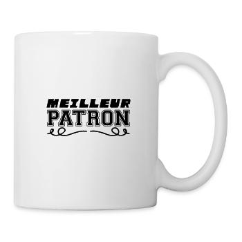 MEILLEUR PATRON DU MONDE - Mug blanc - blanc - Droite