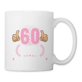 it took me 60 Years to look this good 60 Birthday - Tasse - Weiß - Rechts
