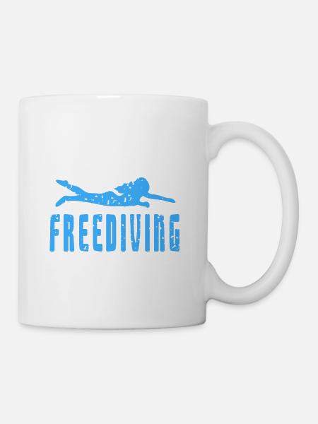 Wochenendvorhersage Freitauchen - Tasse - Weiß