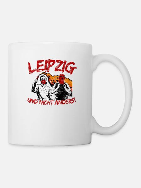 Leipzig und nicht anders UPDATE - Tasse - Weiß