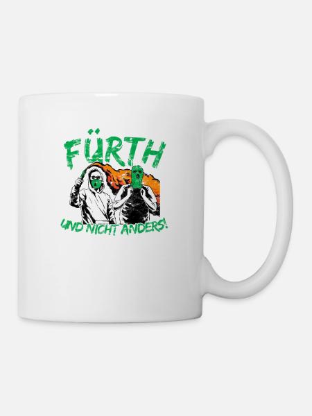 Fürth und nicht anders UPDATE - Tasse - Weiß