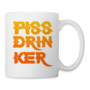 Piss Drinker 27 - Tasse - Weiß - Rechts