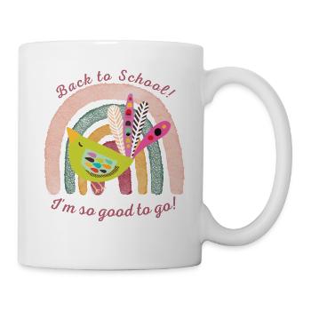 Back to school! I'm so good to go! - Mug blanc - blanc - Droite