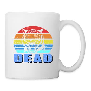Collectionner pour toujours des choses mortes Rétro Vintage - Mug blanc - blanc - Droite
