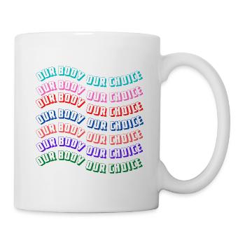 Choix pro pour les femmes - Mug blanc - blanc - Droite