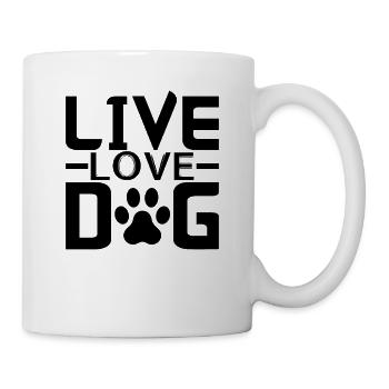 Life Love Dogs - Mug - white - Right