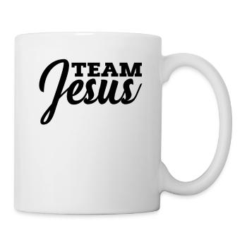 Team Jesus Christian Religion Christ Jesus - Tasse - Weiß - Rechts