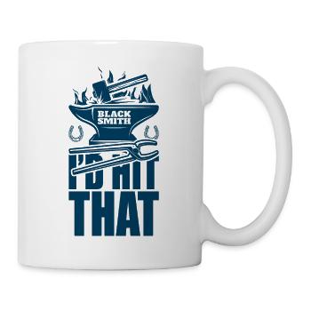 I'd Hit That Funny Blacksmith Metal Worker - Mug - white - Right