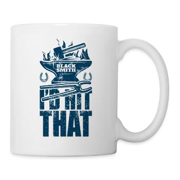 I'd Hit That Funny Blacksmith Metal Worker - Mug - white - Right