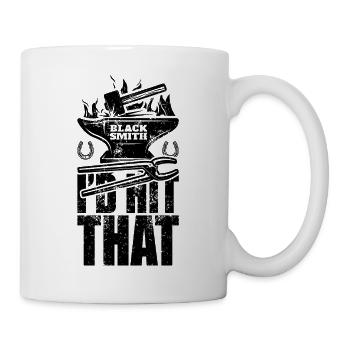 I'd Hit That Funny Blacksmith Metal Worker - Mug - white - Right
