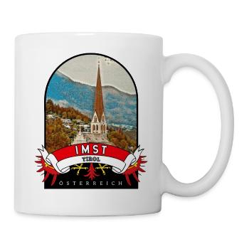 Tirol Imst Österreich Souvenir - Tasse - Weiß - Rechts