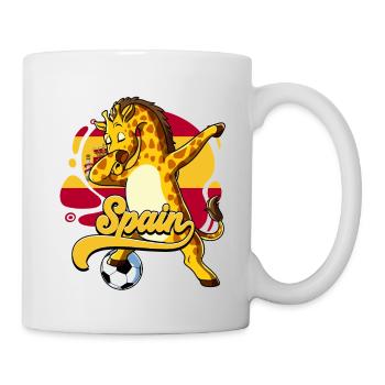 Spanien Fußball - Tasse - Weiß - Rechts