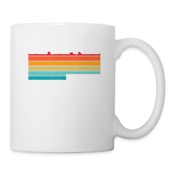 Vintage Holiday Trip Gili Islands Indonesia Asia - Mug - white - Right
