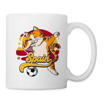 Spanien Fußball - Tasse - Weiß - Rechts