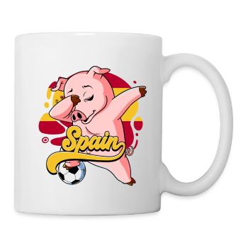 Spanien Fußball - Tasse - Weiß - Rechts