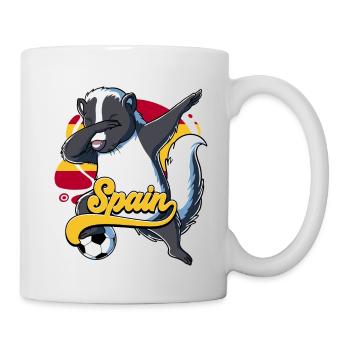 Spanien Fußball - Tasse - Weiß - Rechts