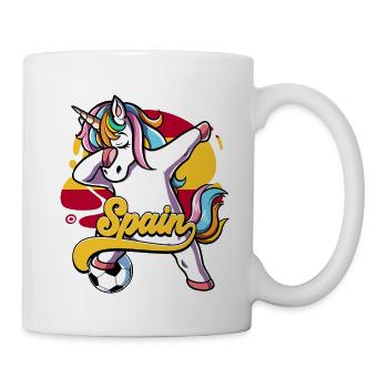 Spanien Fußball - Tasse - Weiß - Rechts