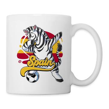 Spanien Fußball - Tasse - Weiß - Rechts