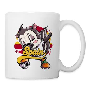 Spanien Fußball - Tasse - Weiß - Rechts
