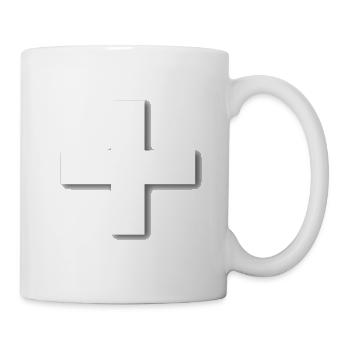 + - Mug blanc - blanc - Droite