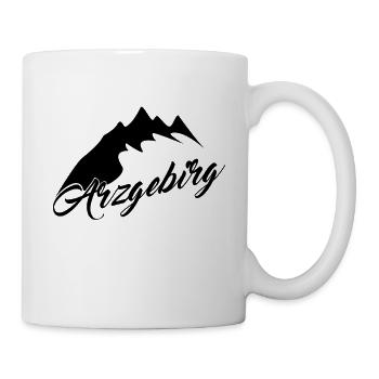 Arzgebirg Schwamme Wandern - Tasse - Weiß - Rechts