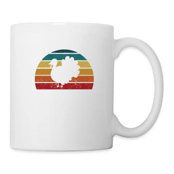 Funny Thanksgiving Turkey Grateful I prefer - Mug - white - Right