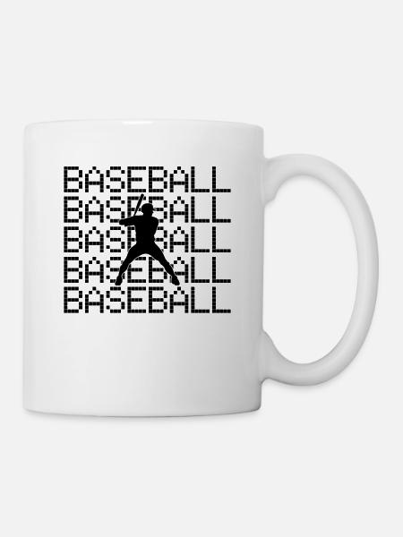 Baseball - Tasse - Weiß