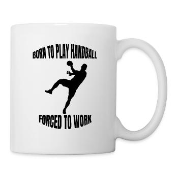 Handballverein Handballer Handballspieler Handball - Tasse - Weiß - Rechts