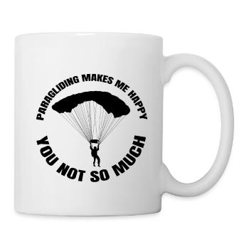 Parapente Parachutisme Parapente Parapente Parapente - Mug blanc - blanc - Droite