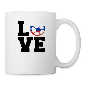 Football Amour Russie - Mug blanc - blanc - Droite