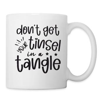 Christmas - Lamettes - Chaos - Mug - white - Right