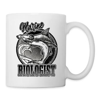 Biologiste marin Requin-marteau Biologie marine - Mug blanc - blanc - Droite