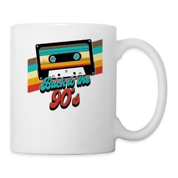 90s Back To The 90s - Mug - white - Right