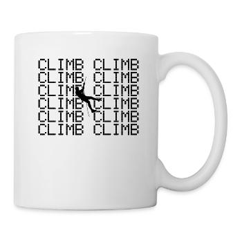 Grimper - Mug blanc - blanc - Droite