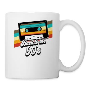 90s Back To The 90s - Mug - white - Right