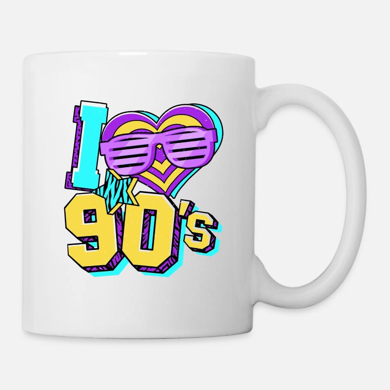 90s I Love 90s - Mug - white
