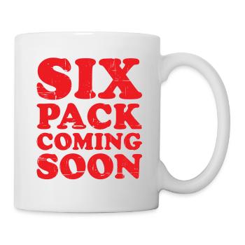 Six Pack Coming Soon 38 - Tasse - Weiß - Rechts