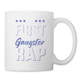 Gangster Rap - Mug blanc - blanc - Droite
