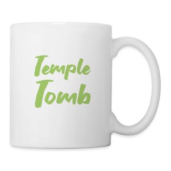 body temple vegan - Mug - white - Right