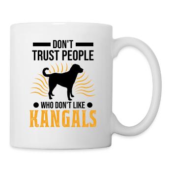 Kangal Geschenk Anatolischer Hirtenhund - Tasse - Weiß - Rechts