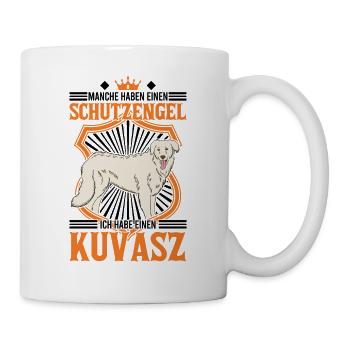 Kuvasz Schutzengel - Tasse - Weiß - Rechts